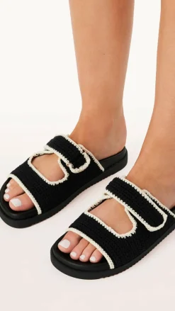 Billini Billini^Abbot Sandals - Black / White Contrast