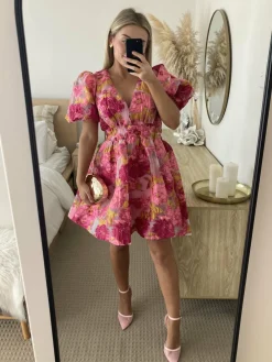 LILYWHYT Dresses|Mini^Abel Mini Dress - Pink