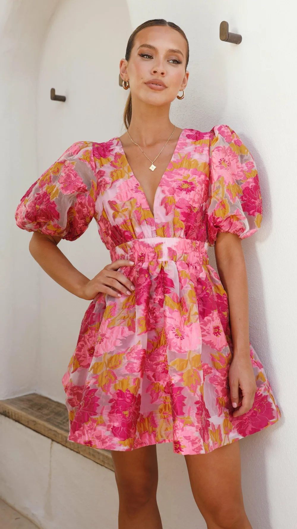 LILYWHYT Dresses|Mini^Abel Mini Dress - Pink