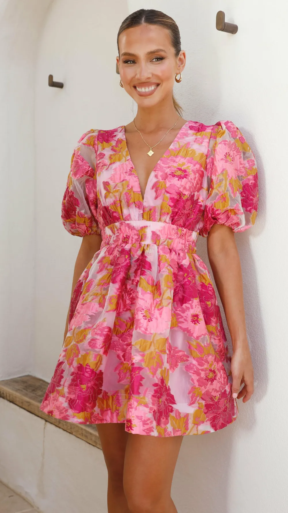 LILYWHYT Dresses|Mini^Abel Mini Dress - Pink