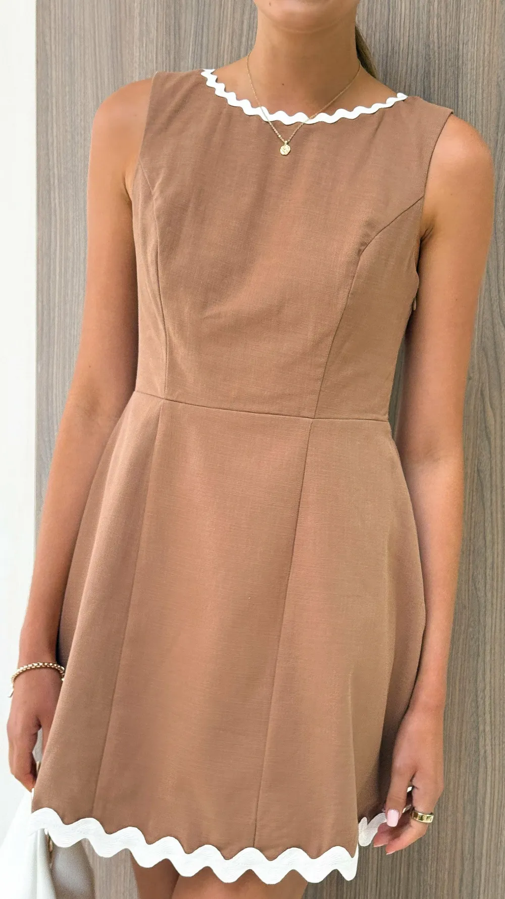 LILYWHYT Dresses|Mini^Aceline Mini Dress - Mocha