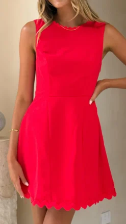LILYWHYT Dresses|Mini^Aceline Mini Dress - Red