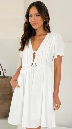 Desire Sale Dresses^Addy Mini Dress - White