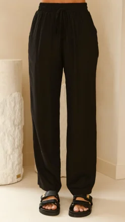 YH AND CO Sets|Bottoms^Adelais Pants - Black