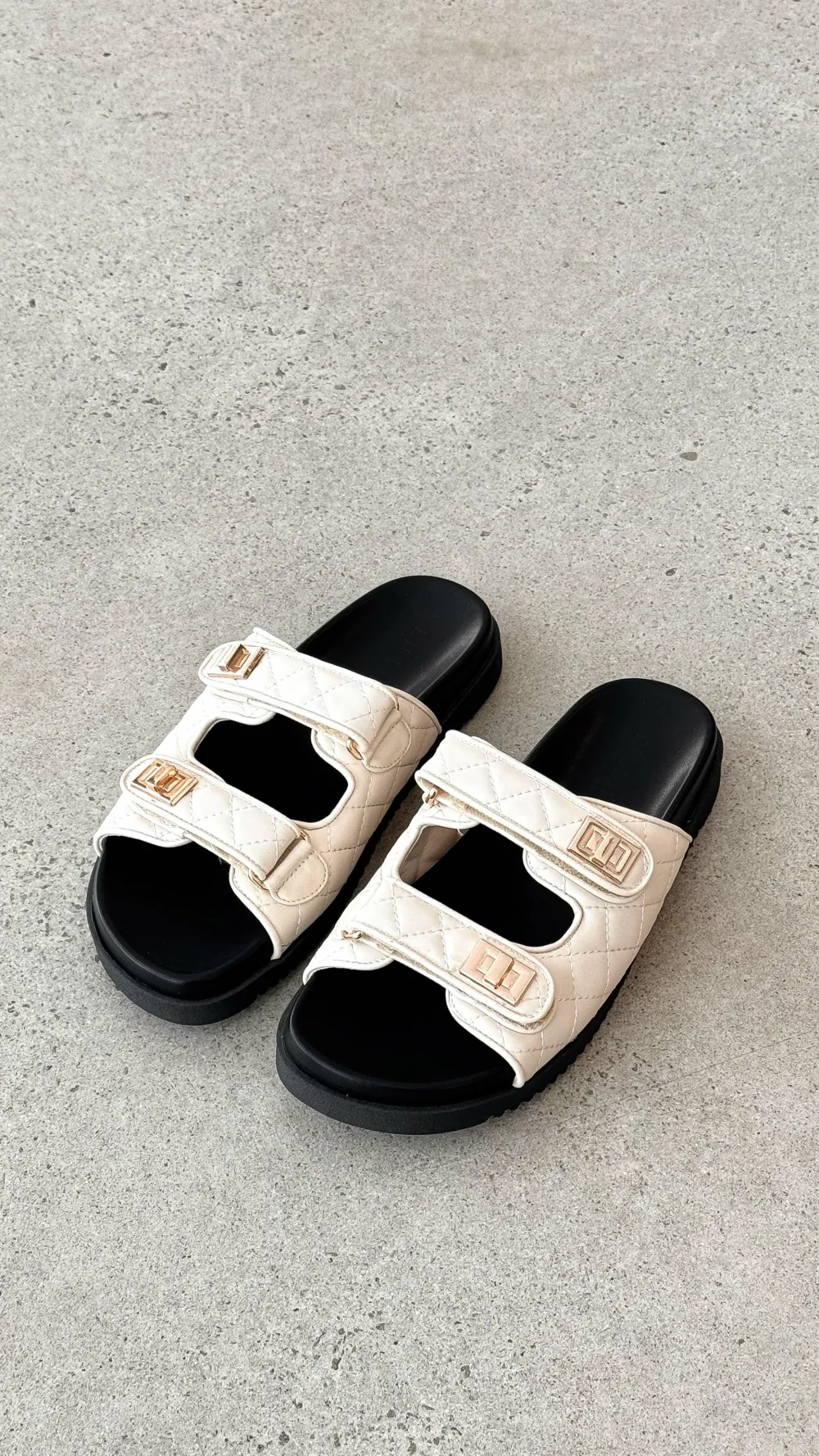 Billini Billini^Ailee Sandal - Bone / Black