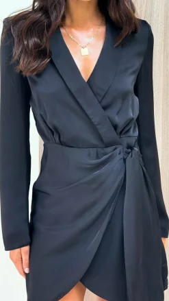 SASHA (BNE) Dresses|Mini^Aimee Mini Dress - Black