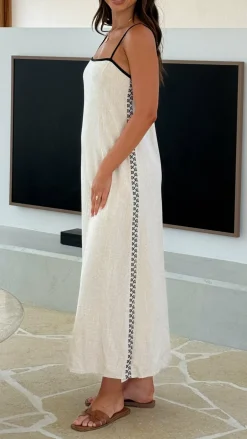 LILYWHYT Dresses|Maxi^Aisha Maxi Dress - Oat