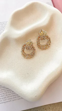 Your Accessory Shop Earrings|Wedding Guest Dresses^Èala Earrings - Gold