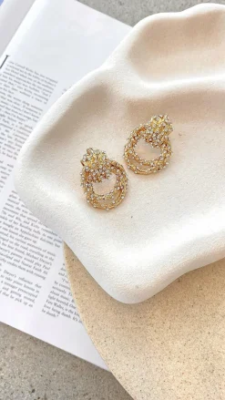 Your Accessory Shop Earrings|Wedding Guest Dresses^Èala Earrings - Gold