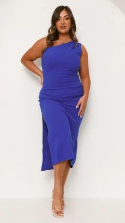 YH AND CO Sale Dresses^Alaina Midi Dress - Cobalt Blue
