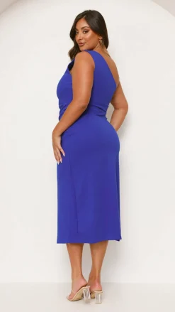 YH AND CO Sale Dresses^Alaina Midi Dress - Cobalt Blue