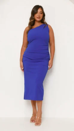 YH AND CO Sale Dresses^Alaina Midi Dress - Cobalt Blue