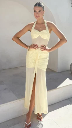 SASHA (BNE) Dresses|Maxi^Alani Maxi Dress - Yellow