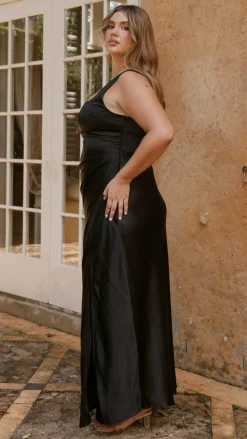 LILYWHYT Mon Cheri|Dresses^Alaria Maxi Dress - Black