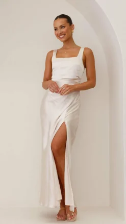 LILYWHYT Mon Cheri|Dresses^Alaria Maxi Dress - Champagne
