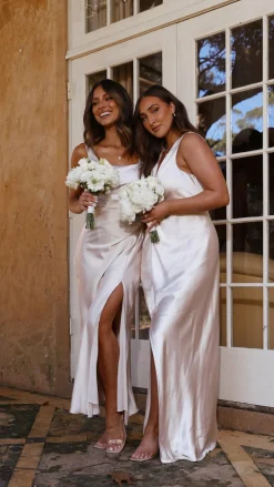 LILYWHYT Mon Cheri|Dresses^Alaria Maxi Dress - Champagne