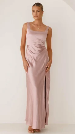 LILYWHYT Mon Cheri|Dresses^Alaria Maxi Dress - Dusty Pink