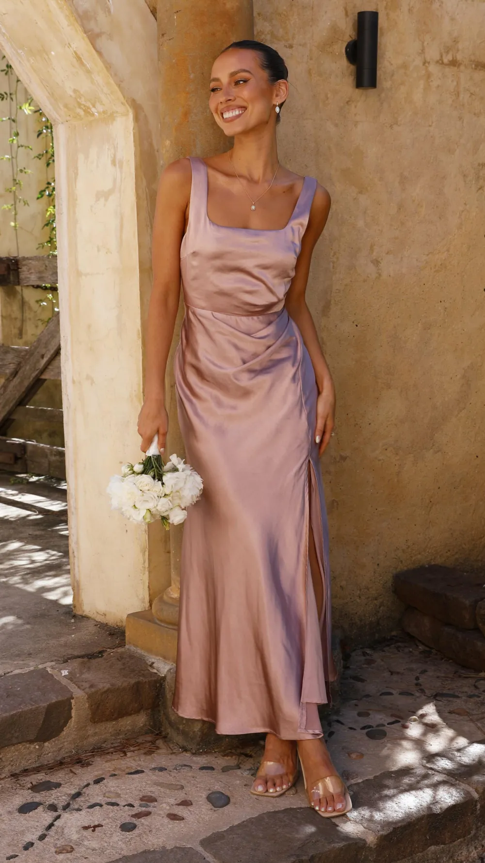 LILYWHYT Mon Cheri|Dresses^Alaria Maxi Dress - Dusty Pink
