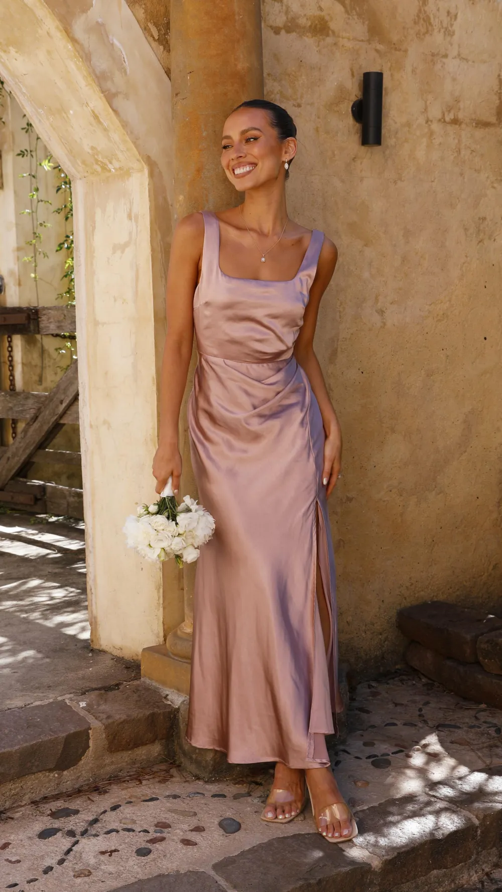 LILYWHYT Mon Cheri|Dresses^Alaria Maxi Dress - Dusty Pink