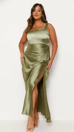 LILYWHYT Mon Cheri|Dresses^Alaria Maxi Dress - Olive