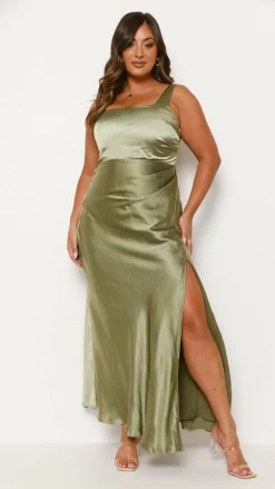 LILYWHYT Mon Cheri|Dresses^Alaria Maxi Dress - Olive