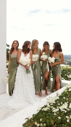 LILYWHYT Mon Cheri|Dresses^Alaria Maxi Dress - Olive