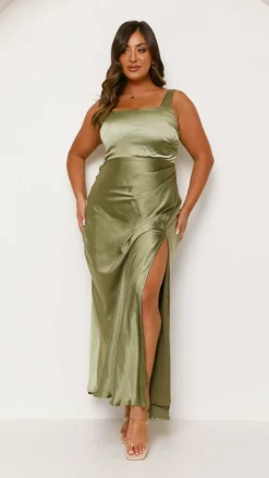 LILYWHYT Mon Cheri|Dresses^Alaria Maxi Dress - Olive