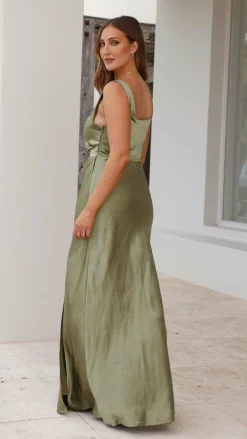 LILYWHYT Mon Cheri|Dresses^Alaria Maxi Dress - Olive