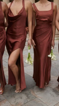 LILYWHYT Mon Cheri|Dresses^Alaria Maxi Dress - Rust