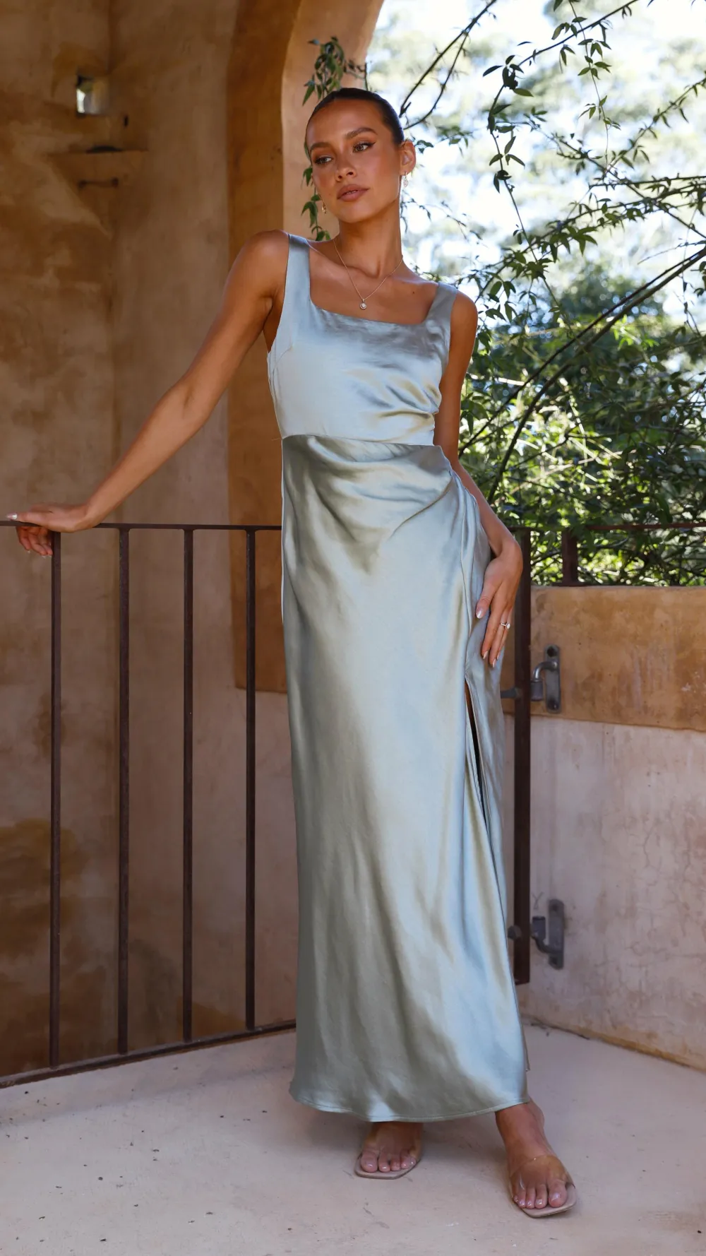 LILYWHYT Mon Cheri|Dresses^Alaria Maxi Dress - Sage