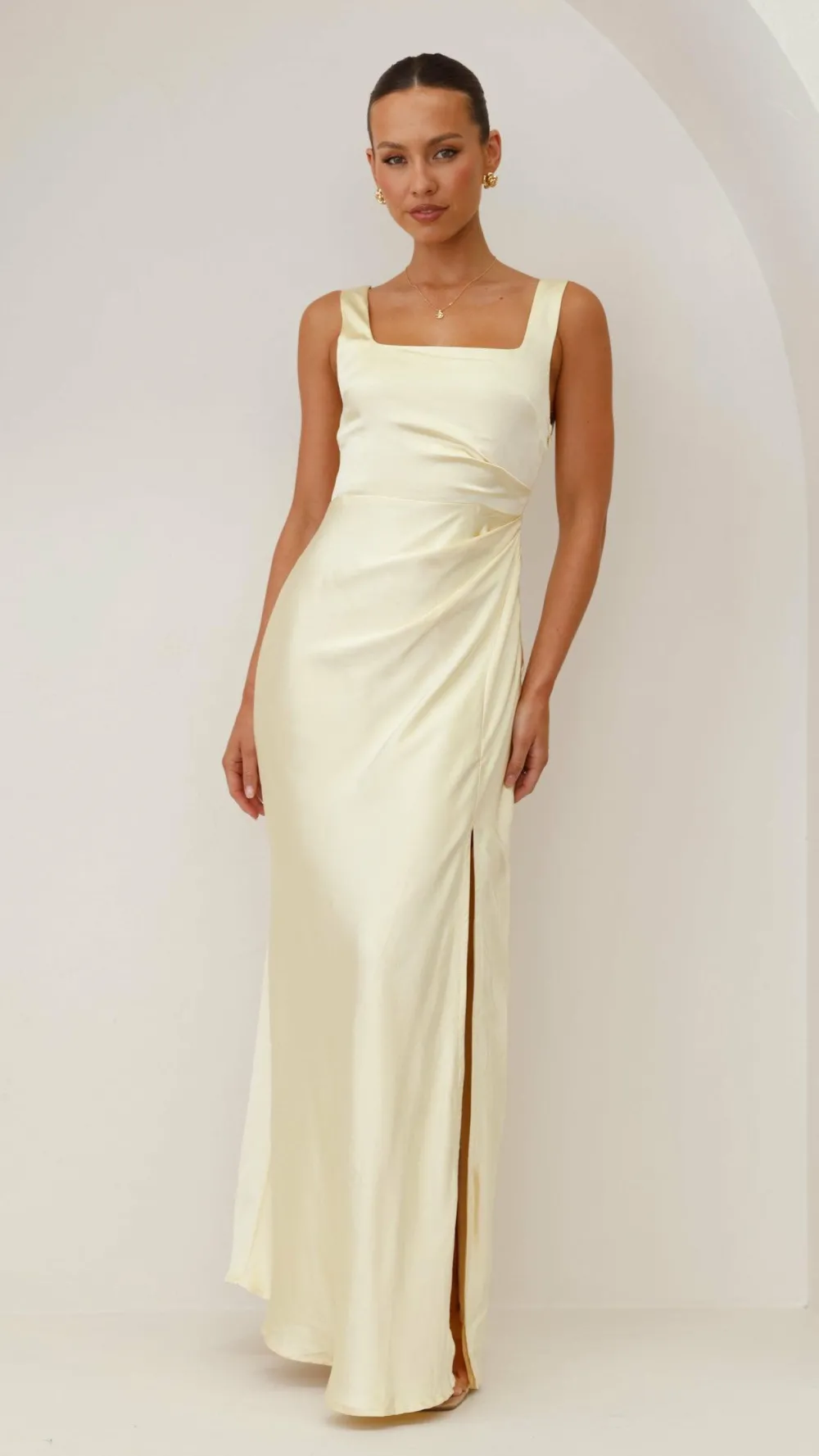 LILYWHYT Mon Cheri|Dresses^Alaria Maxi Dress - Yellow
