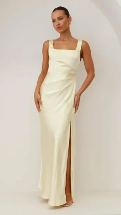 LILYWHYT Mon Cheri|Dresses^Alaria Maxi Dress - Yellow
