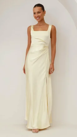 LILYWHYT Mon Cheri|Dresses^Alaria Maxi Dress - Yellow