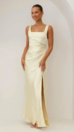 LILYWHYT Mon Cheri|Dresses^Alaria Maxi Dress - Yellow