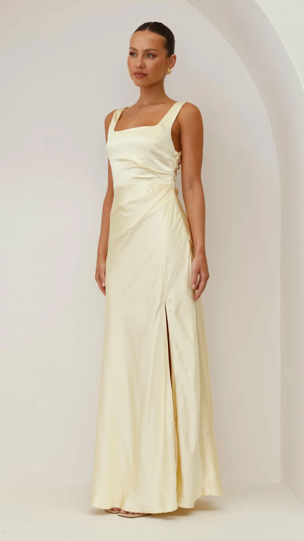 LILYWHYT Mon Cheri|Dresses^Alaria Maxi Dress - Yellow
