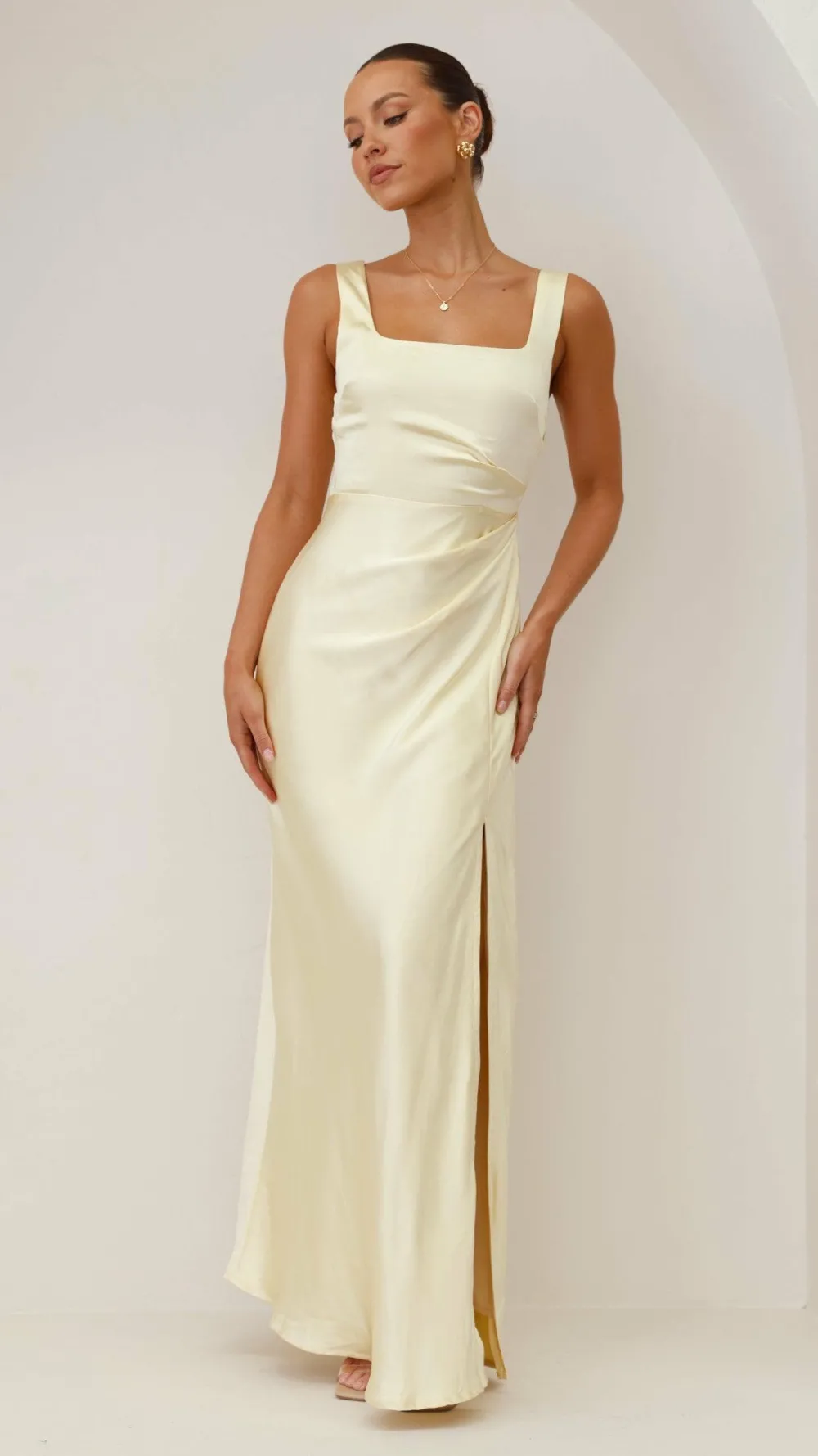 LILYWHYT Mon Cheri|Dresses^Alaria Maxi Dress - Yellow