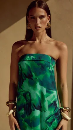 Prem Group Dresses|Maxi^Alba Maxi Dress - Calista Green