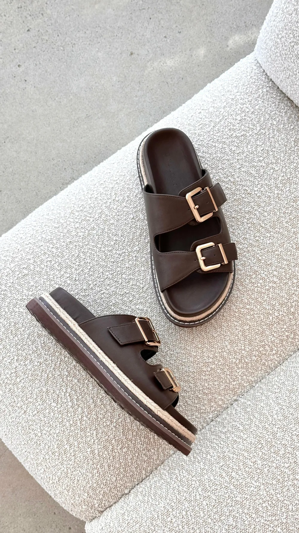 Billini Sandals & Slides|Shoes^Alder Slide - Chocolate