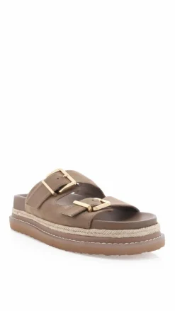 Billini Sandals & Slides|Shoes^Alder Slide - Fawn Suede
