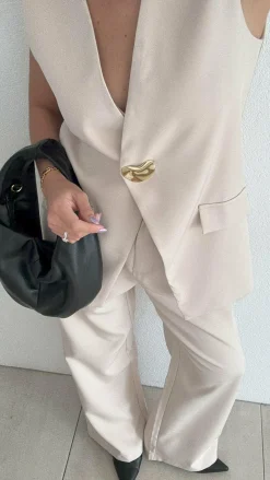 SASHA (BNE) Sets|Tops^Alina Vest - Beige
