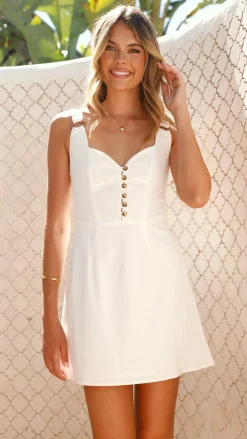 LILYWHYT Sale Dresses^Allura Mini Dress - White