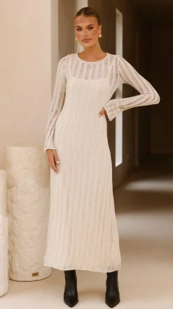 Pink Diamond Sale Dresses^Allure Maxi Dress - Beige