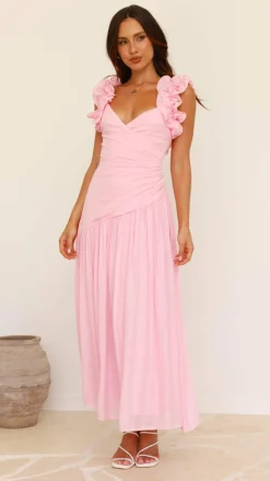 SASHA (BNE) Dresses|Maxi^Alma Maxi Dress - Pink