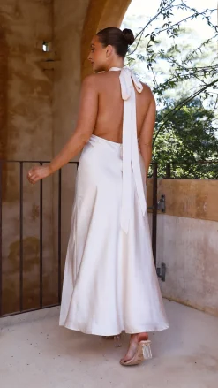 LILYWHYT Mon Cheri|Dresses^Amalia Maxi Dress - Champagne
