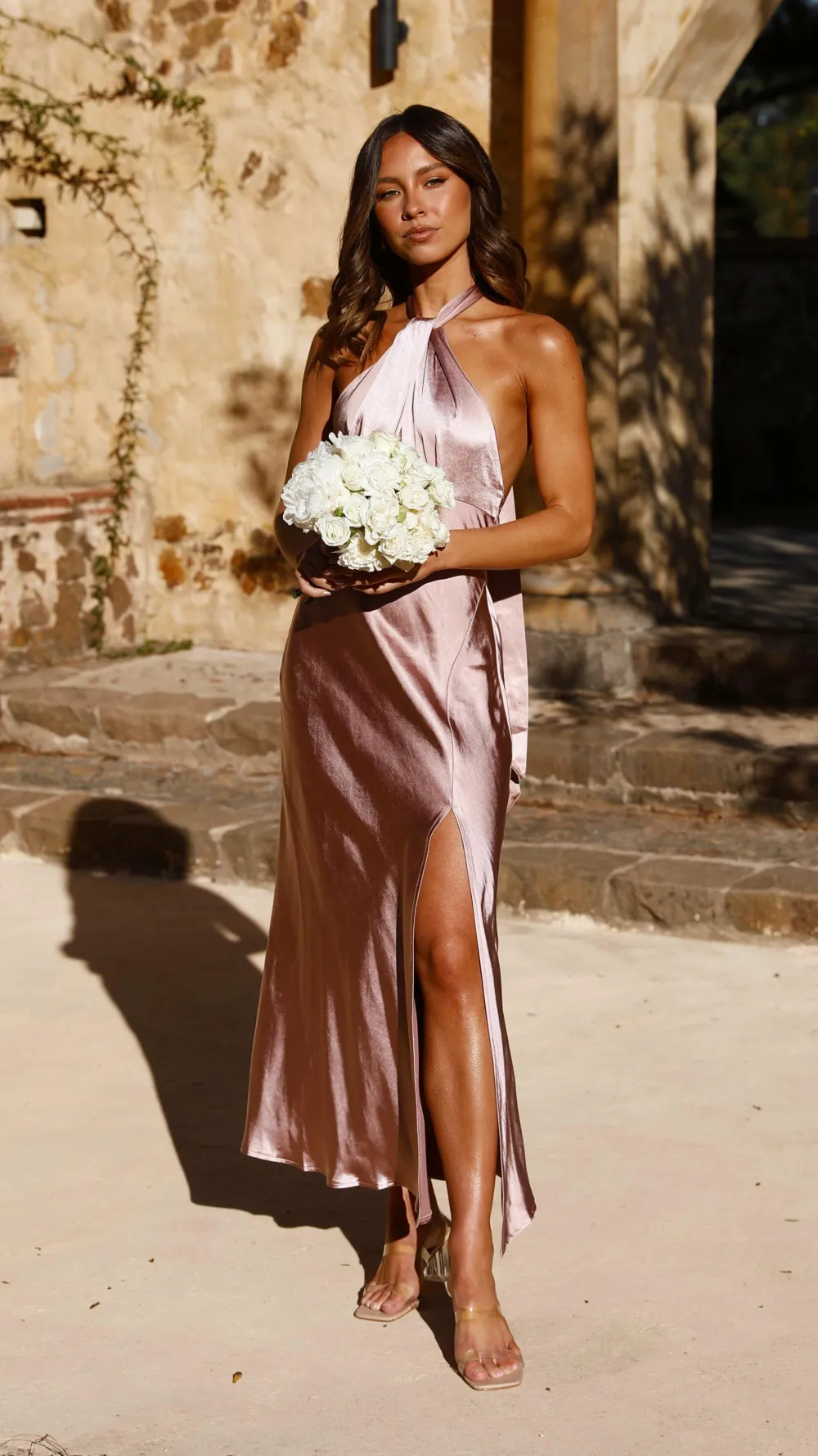 LILYWHYT Mon Cheri|Dresses^Amalia Maxi Dress - Dusty Pink
