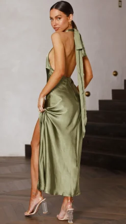 LILYWHYT Mon Cheri|Dresses^Amalia Maxi Dress - Olive