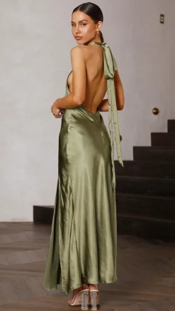 LILYWHYT Mon Cheri|Dresses^Amalia Maxi Dress - Olive