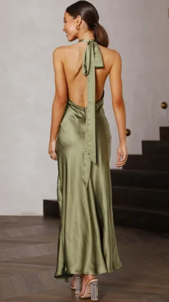 LILYWHYT Mon Cheri|Dresses^Amalia Maxi Dress - Olive