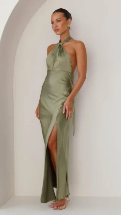 LILYWHYT Mon Cheri|Dresses^Amalia Maxi Dress - Olive