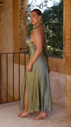 LILYWHYT Mon Cheri|Dresses^Amalia Maxi Dress - Olive